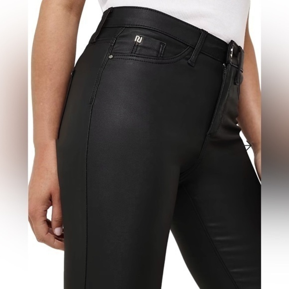 River Island Molly Midrise Coated Jegging - Picture 1 of 16